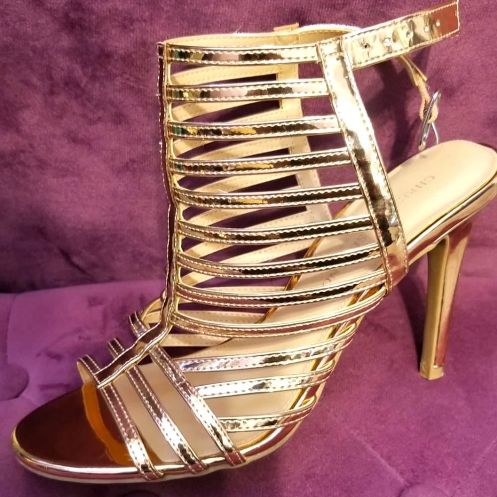 Strapped Heels